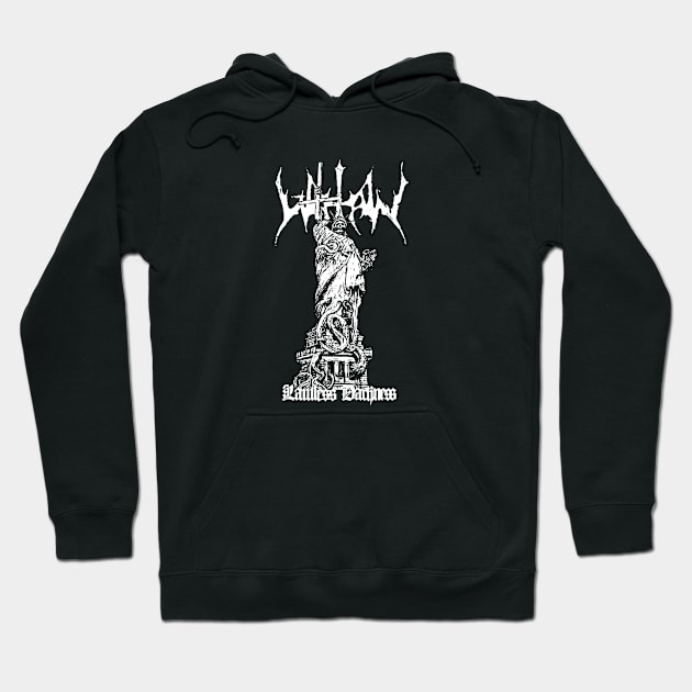 WATAIN  LAWLESS LIBERTY Hoodie by Tracy Daum